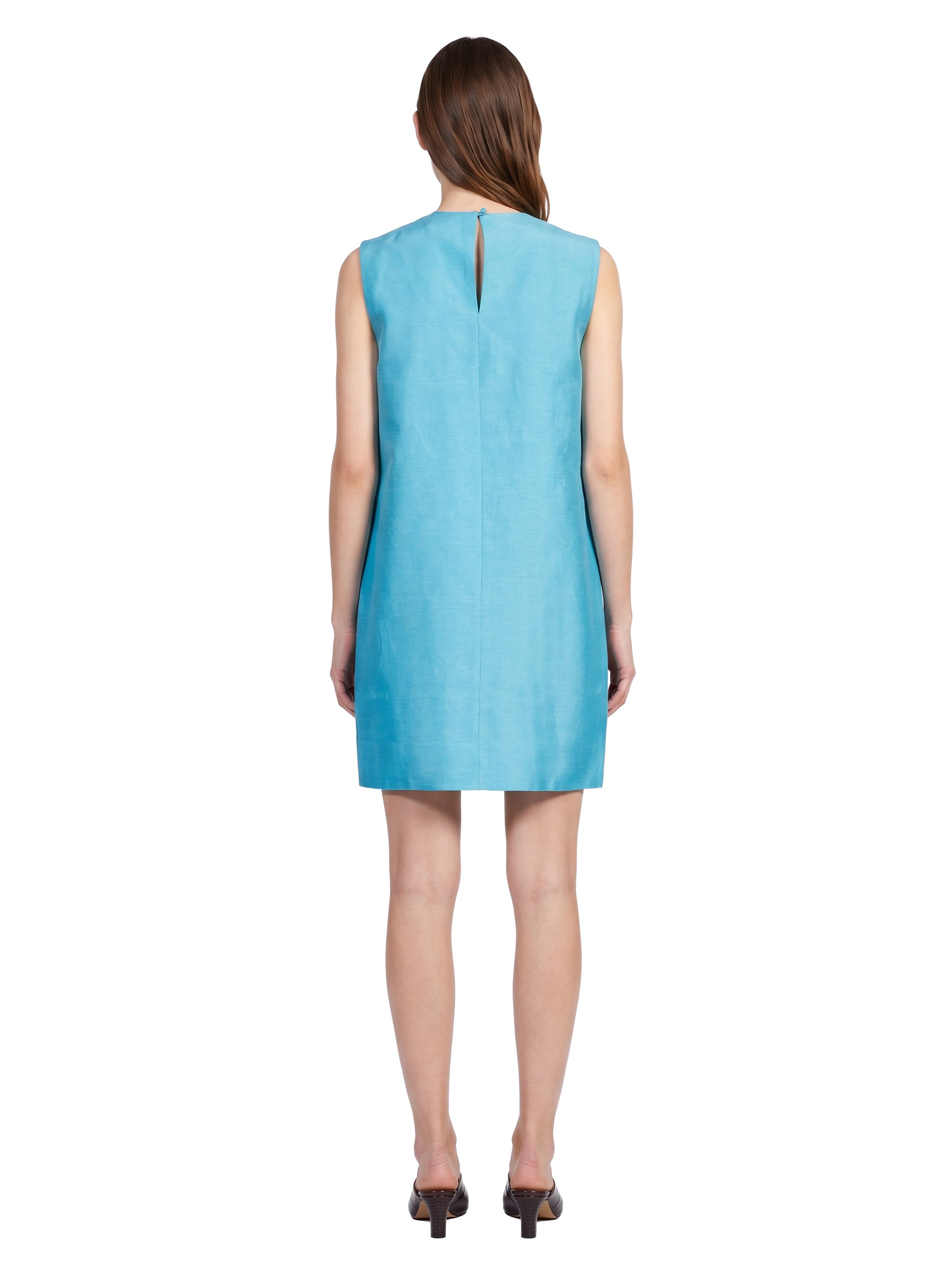 Abito mini Lenny con perline multicolor 
