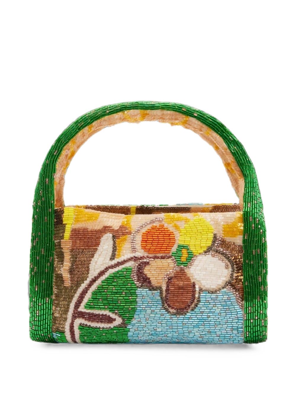 Borsa a mano Limelight con corallini 