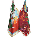Top Mlak in seta multicolor 