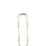 Collana di perle con chiusura floreale 