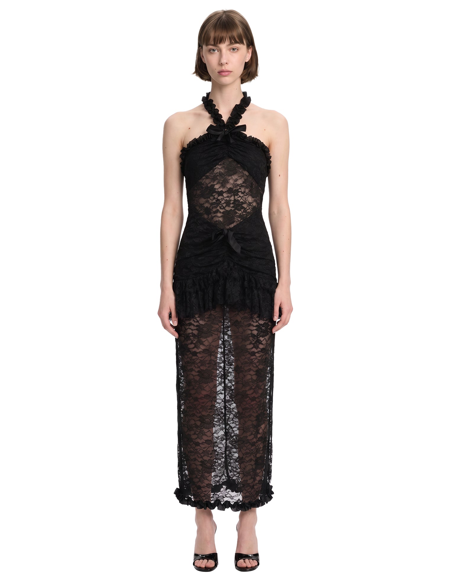 Abito Chantilly in nero 