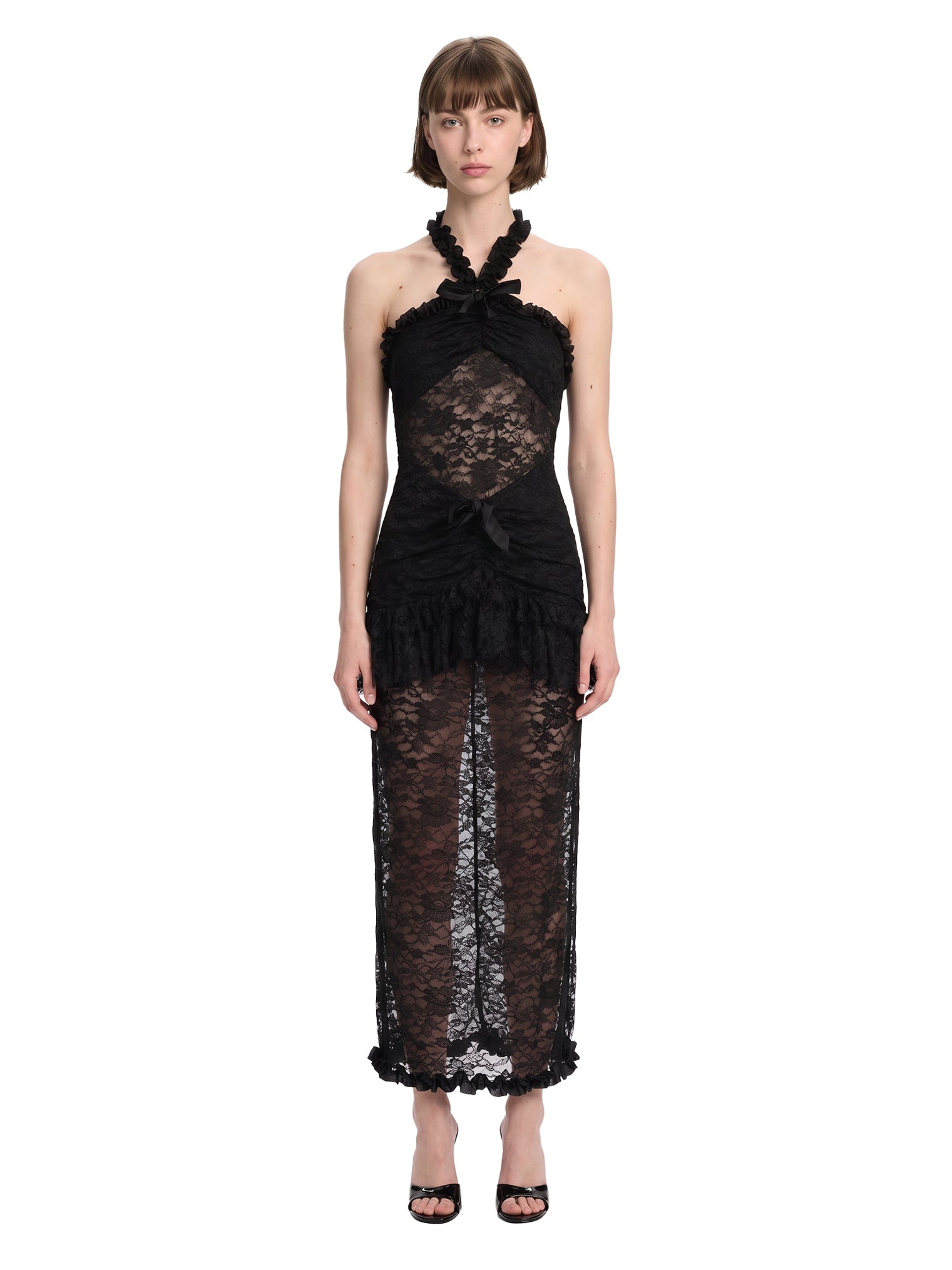 Abito Chantilly in nero 