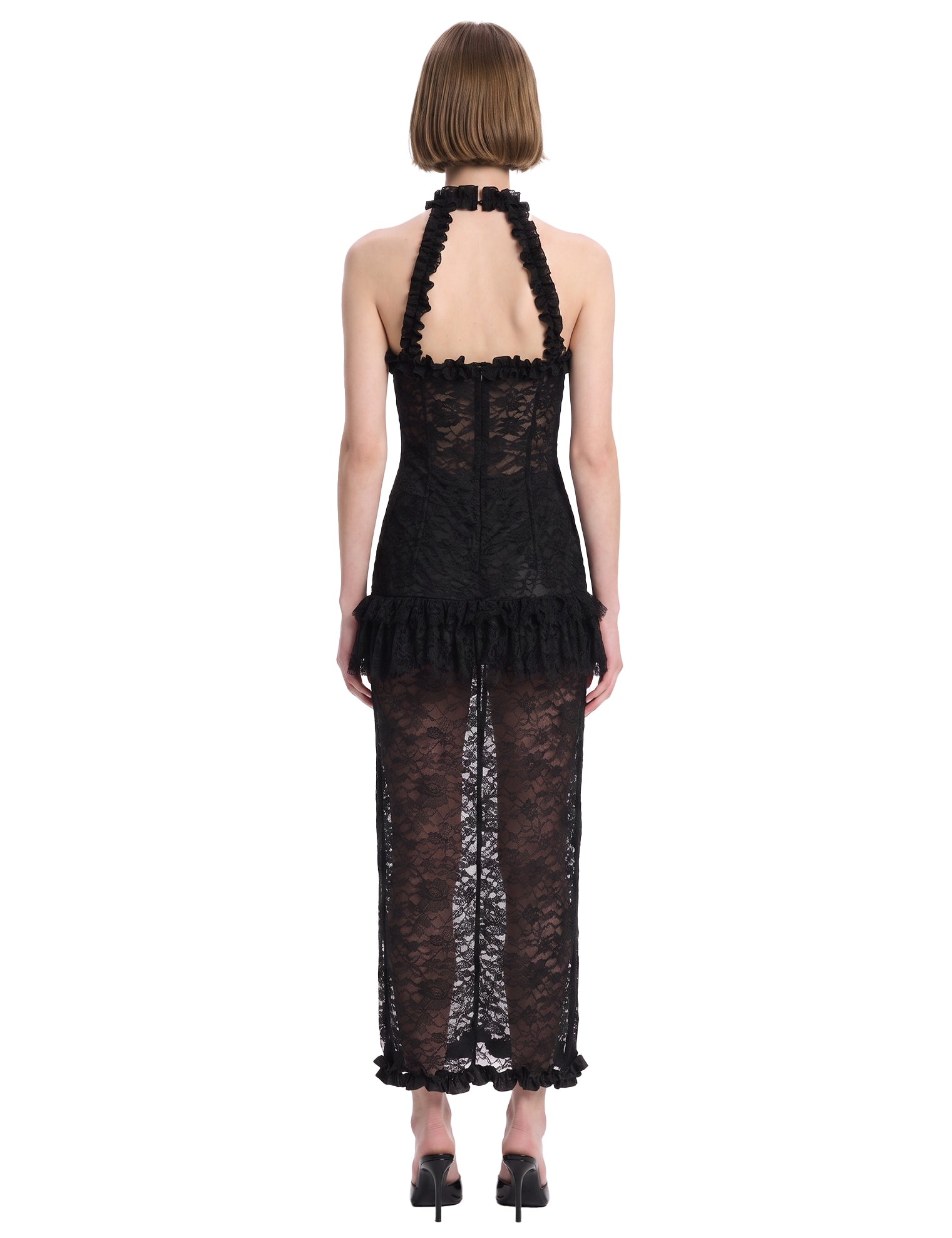 Abito Chantilly in nero 