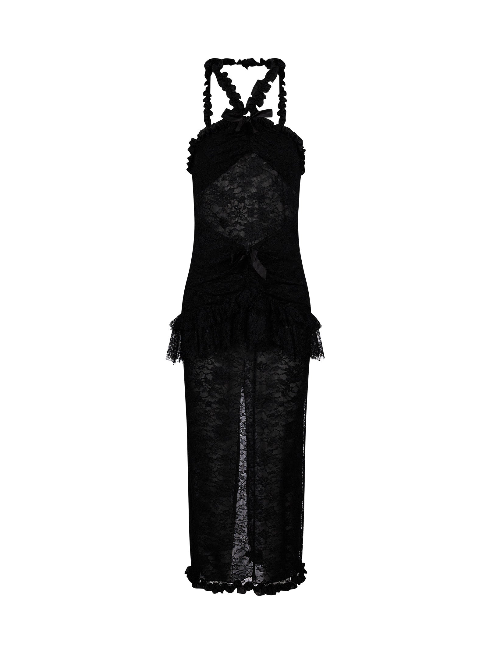 Abito Chantilly in nero 
