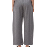 Pantaloni tuta a vita media in grigio 
