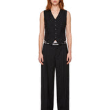 Gilet sartoriale in nero 