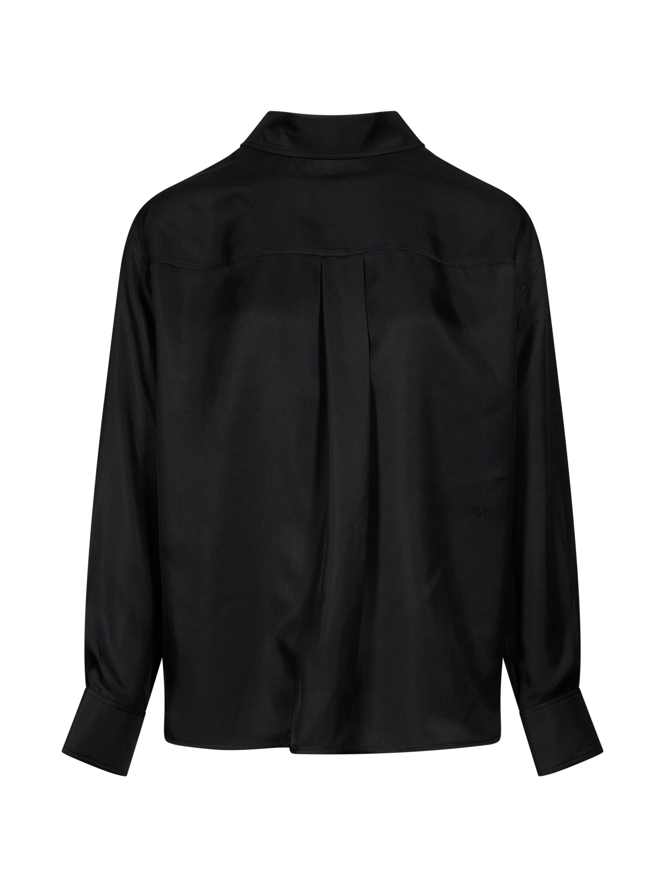 Camicia reverse in nero 