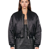 Giacca bomber in nero 