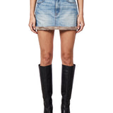 Minigonna di jeans in blu 
