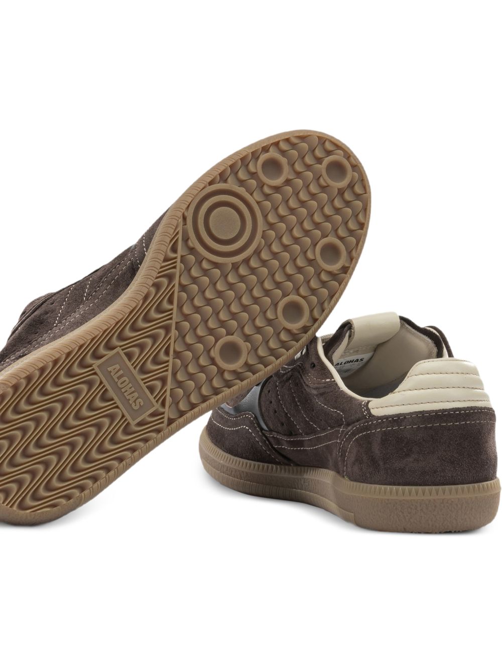 Sneakers Tb.490 camoscio in marrone 