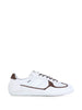 Tb.490 Club suede sneakers in white
