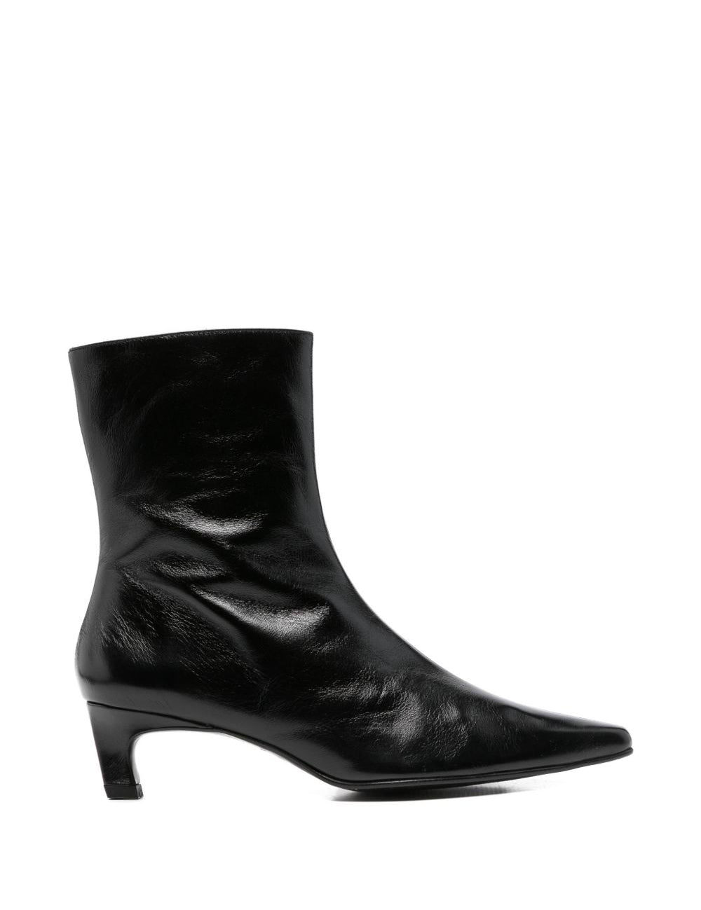 Stivaletti ambar pelle in nero 