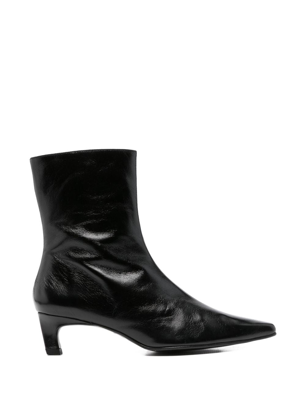Stivaletti ambar pelle in nero 