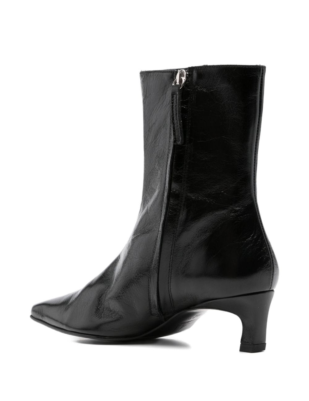 Stivaletti ambar pelle in nero 