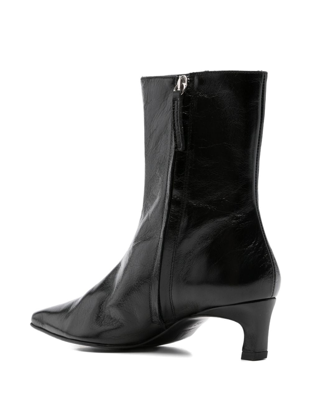 Stivaletti ambar pelle in nero 