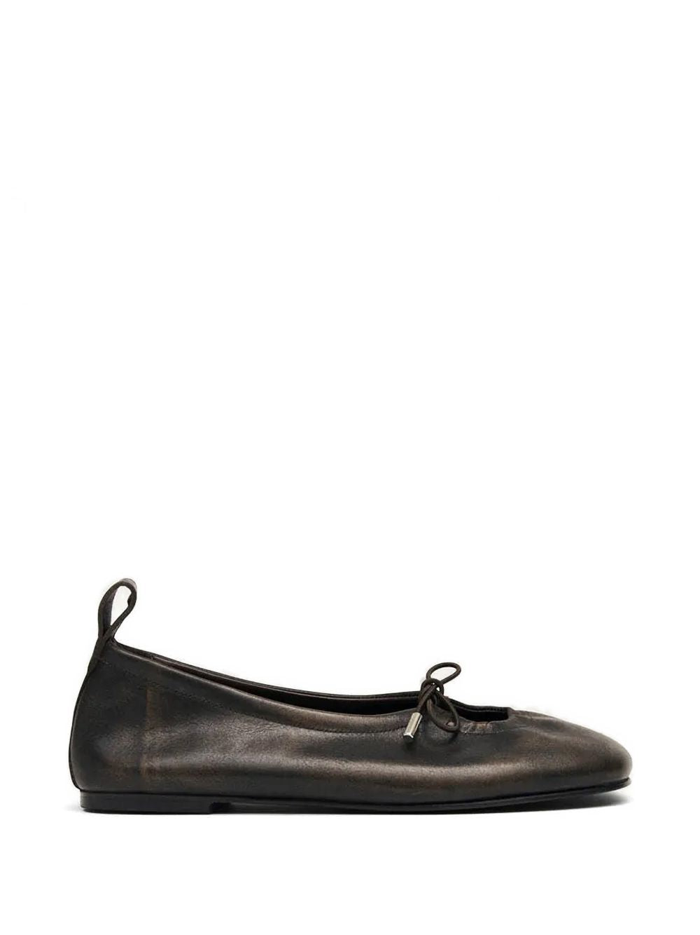 Ballerine Rosalind pelle in marrone 