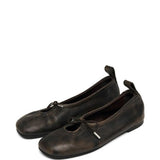 Ballerine Rosalind pelle in marrone 