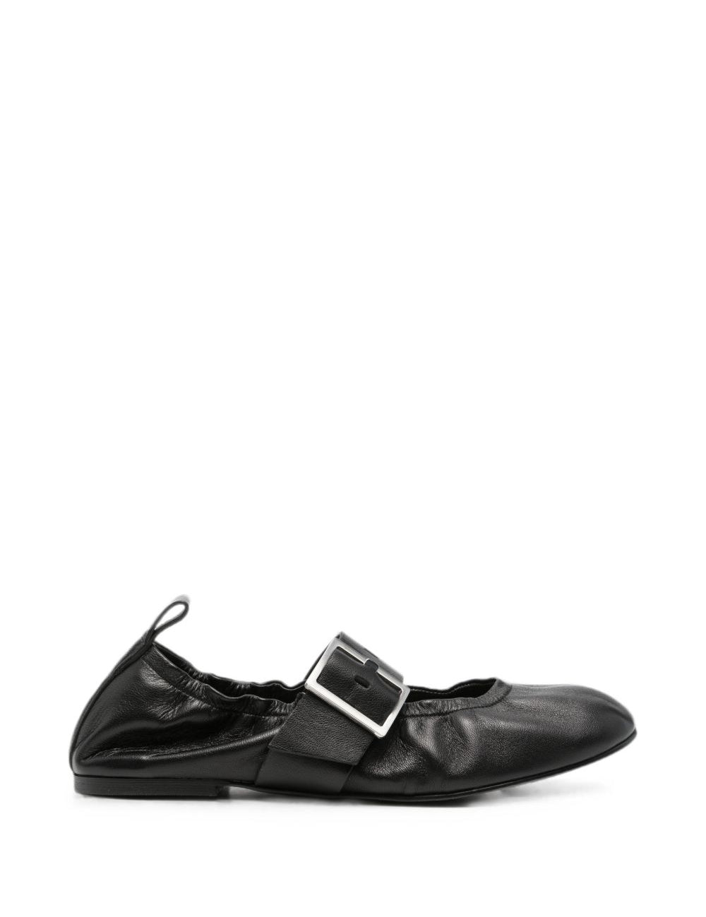 Ballerine Rosalind in pelle in nero 