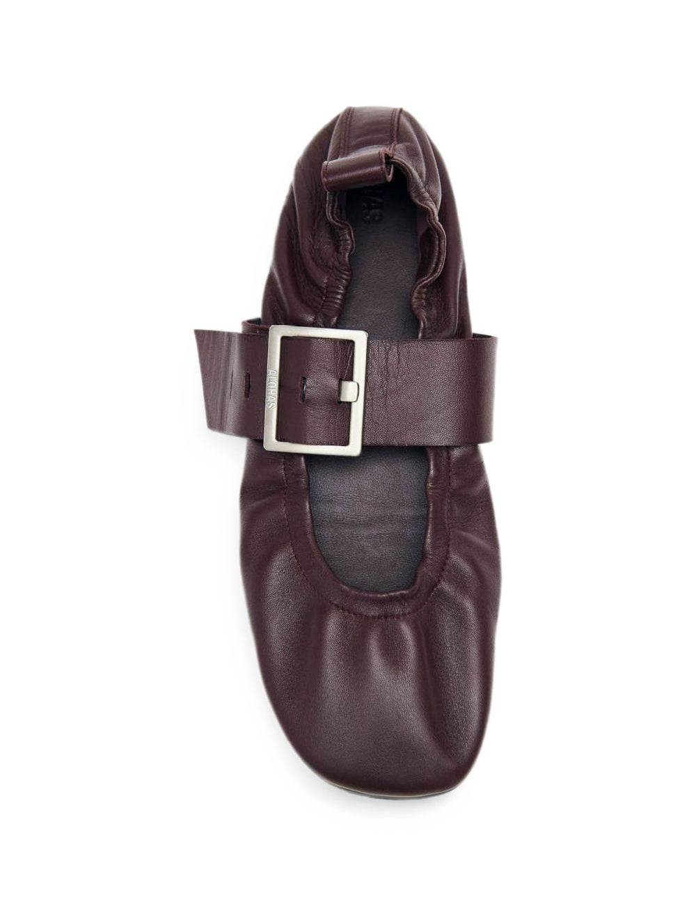 Ballerine in pelle Sarea in bordeaux 