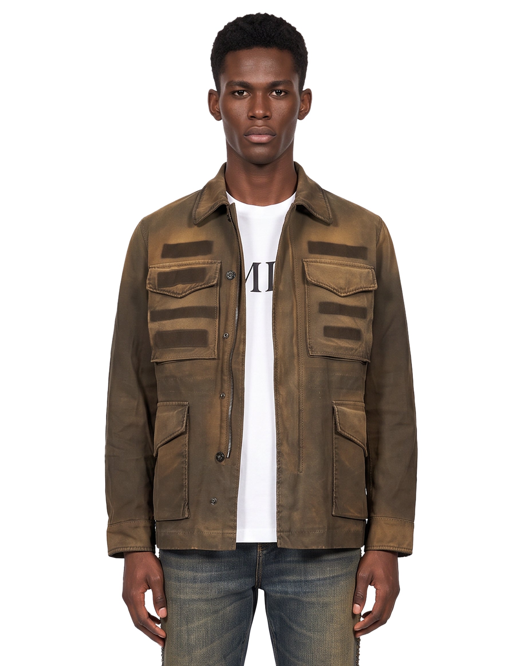 Giacca M65 in verde militare 