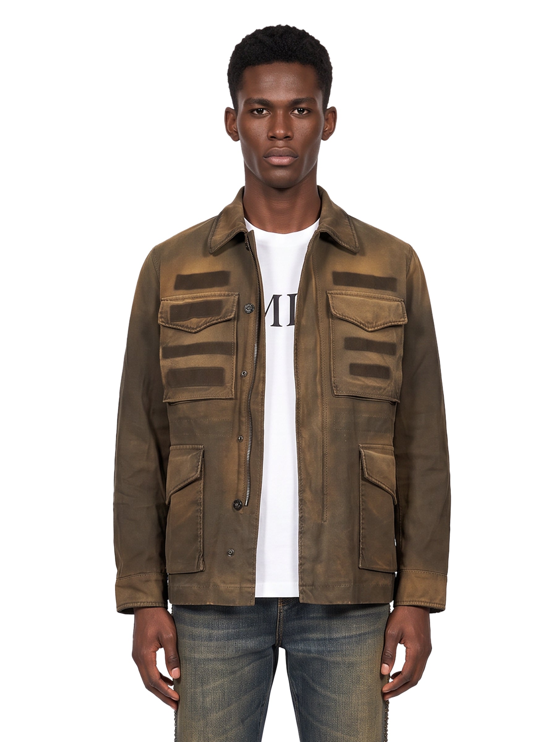 Giacca M65 in verde militare 