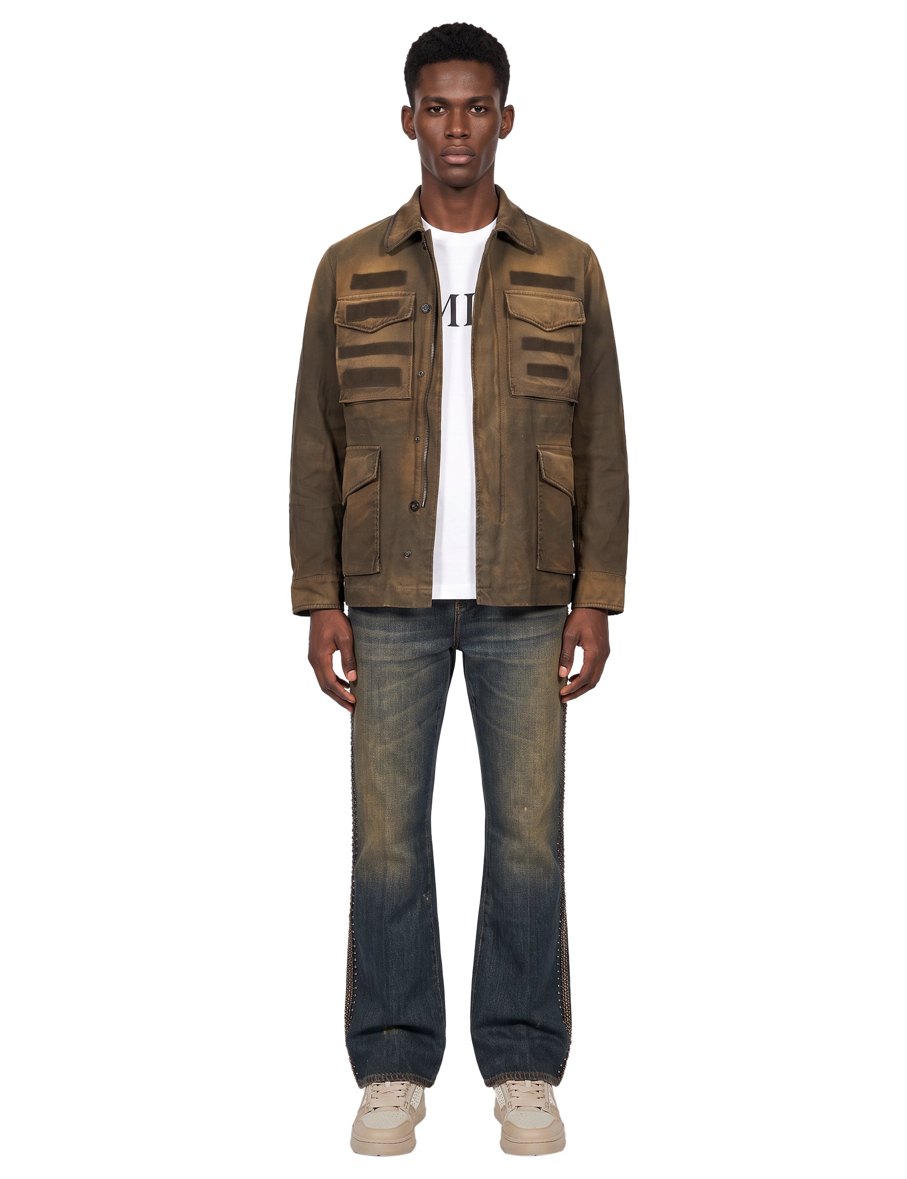Giacca M65 in verde militare 