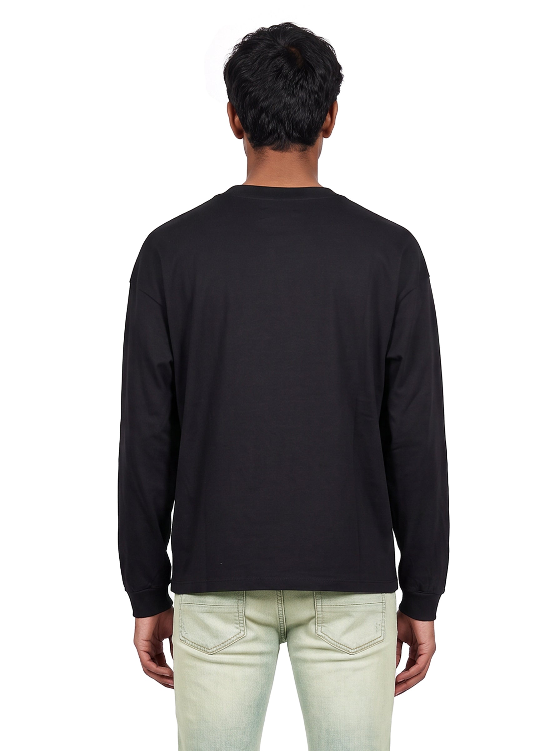 T-shirt Script in nero 
