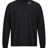 T-shirt Script in nero 