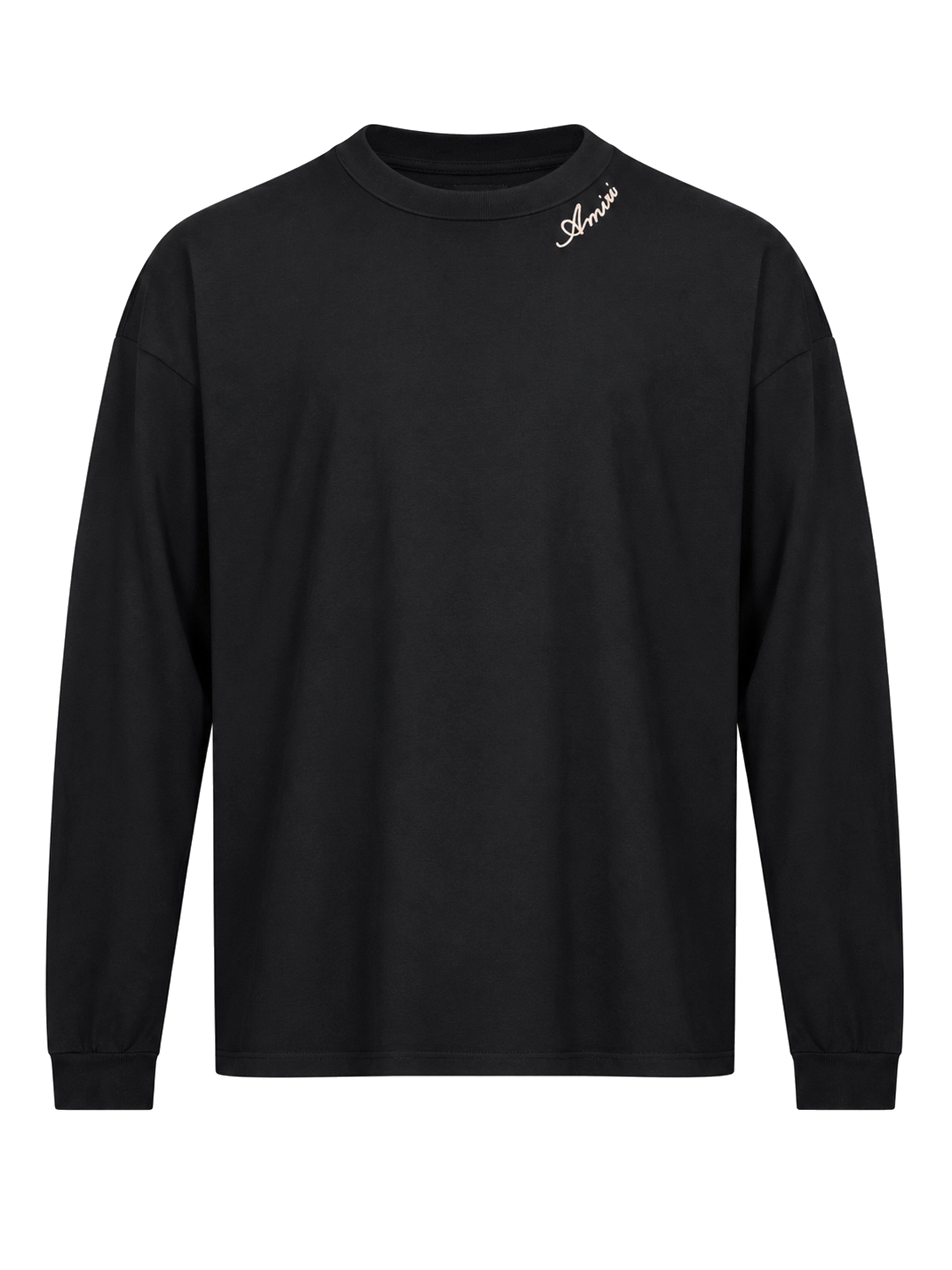 T-shirt Script in nero 