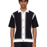 Camicia Lasso in maglia nero e bianco 