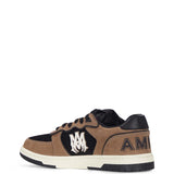 Sneakers con logo newport in beige e nero 