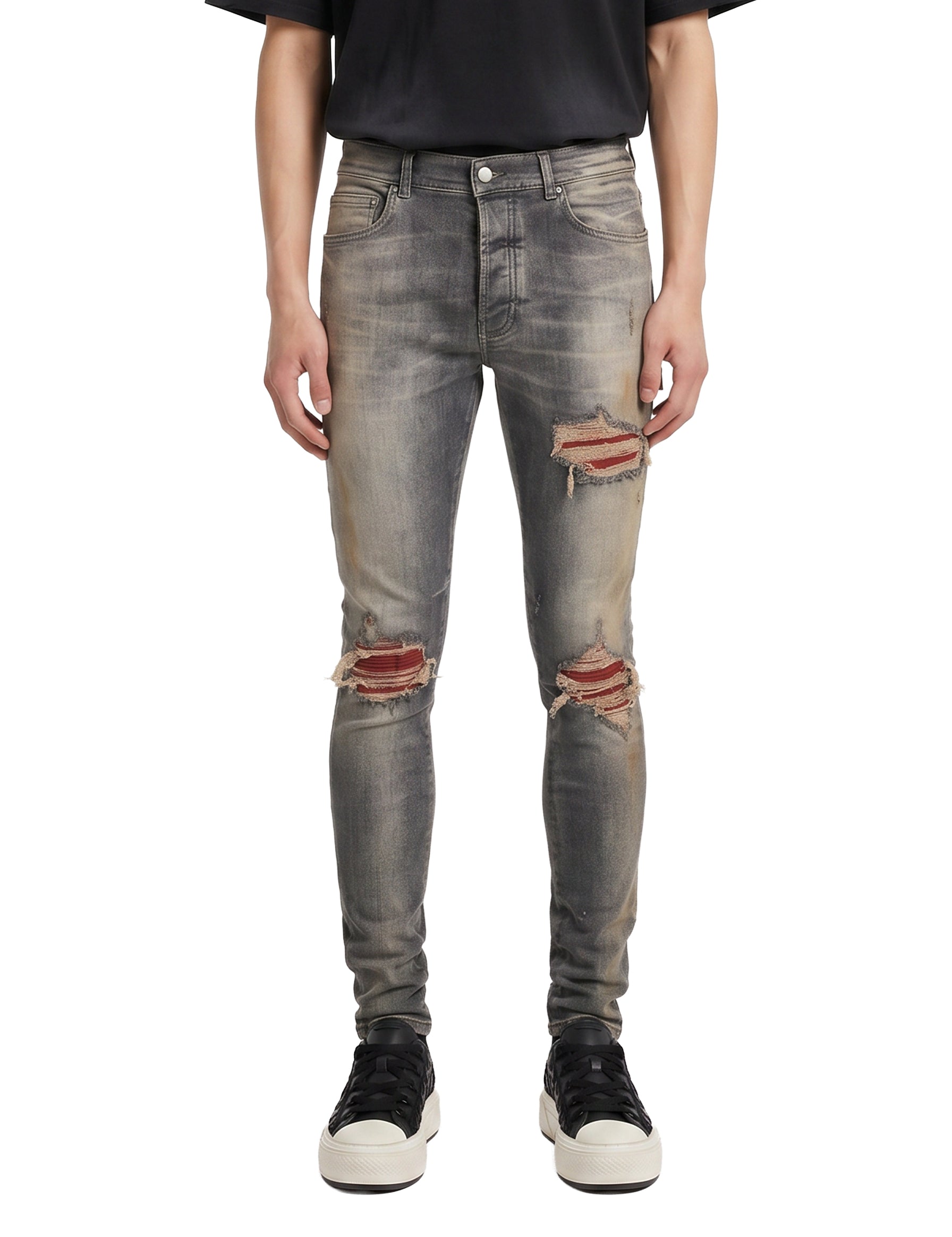 Jeans Flannel MX 1 in grigio 