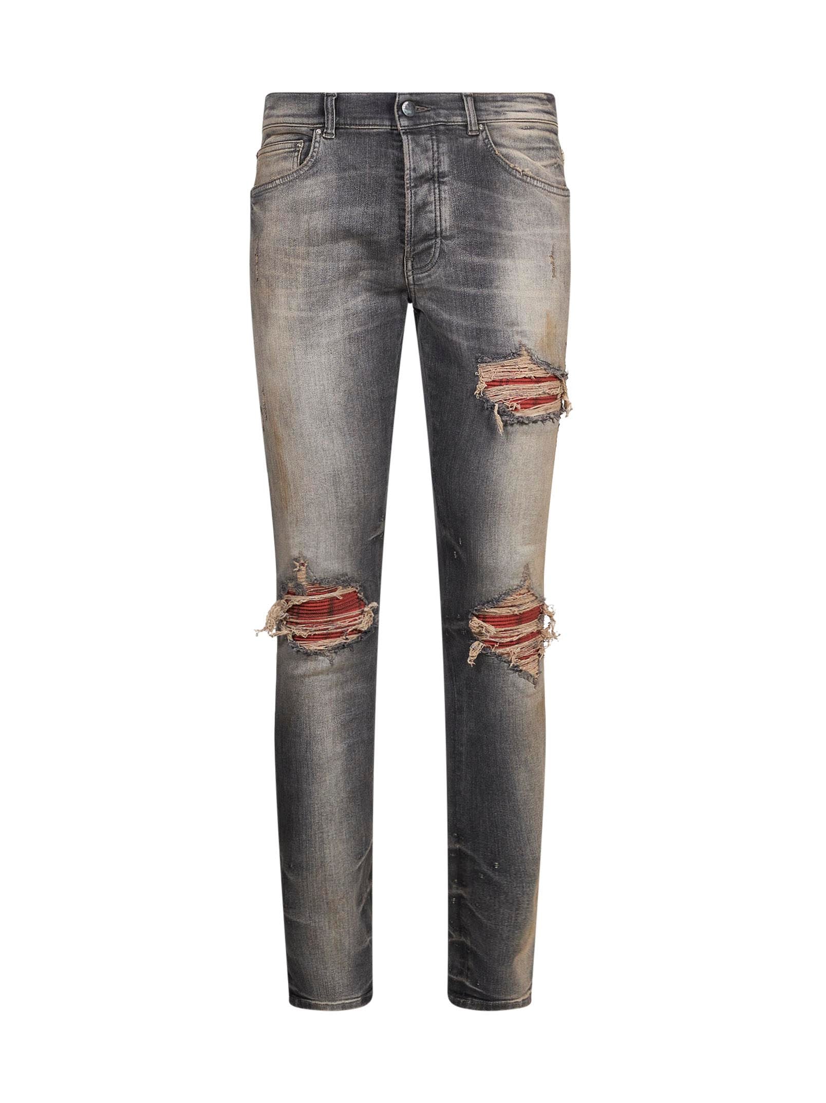 Jeans Flannel MX 1 in grigio 