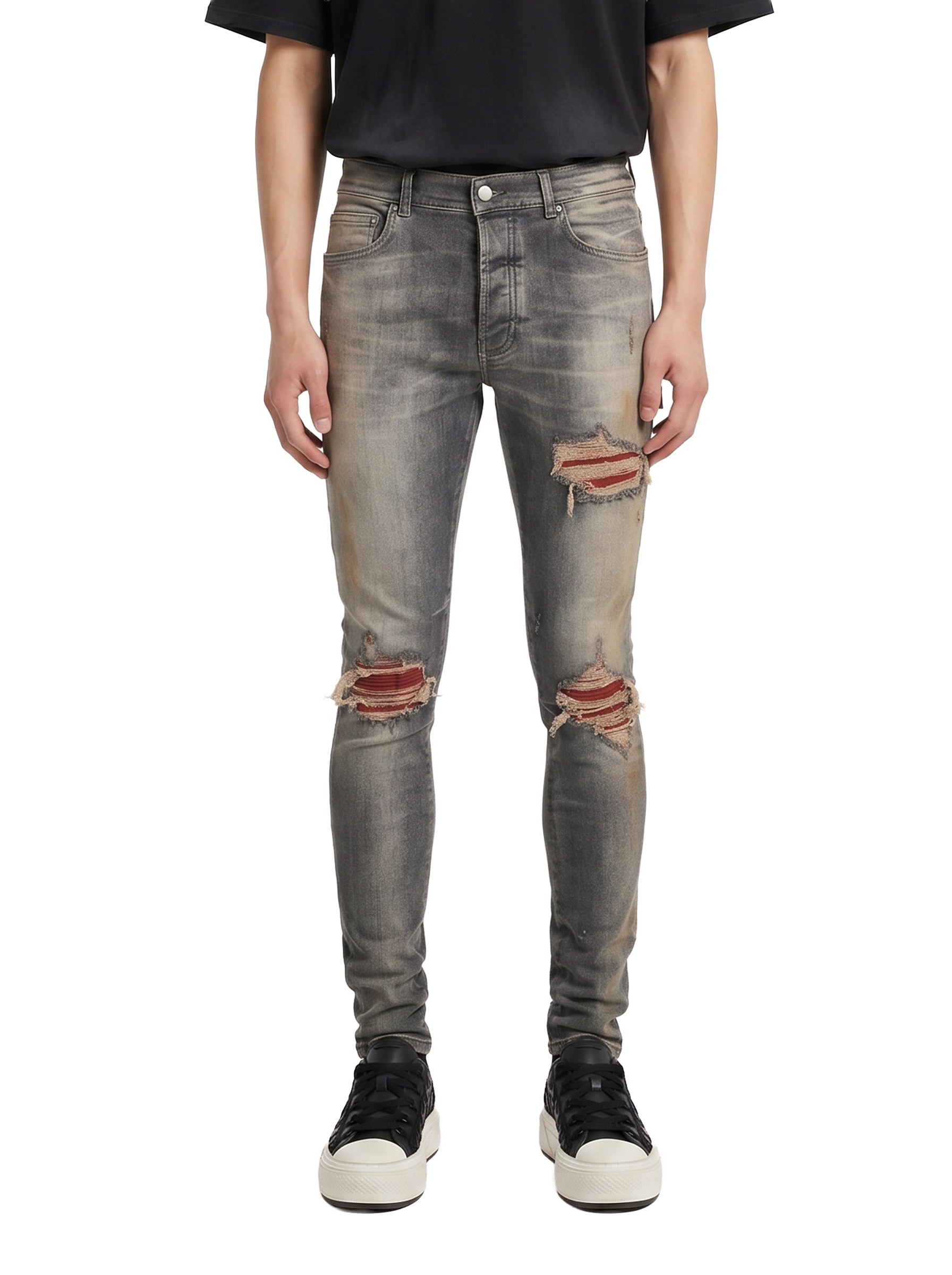 Jeans Flannel MX 1 in grigio 