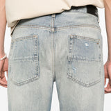 Jeans dritti MX1 in celeste 