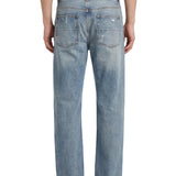 Jeans dritti MX1 in celeste 