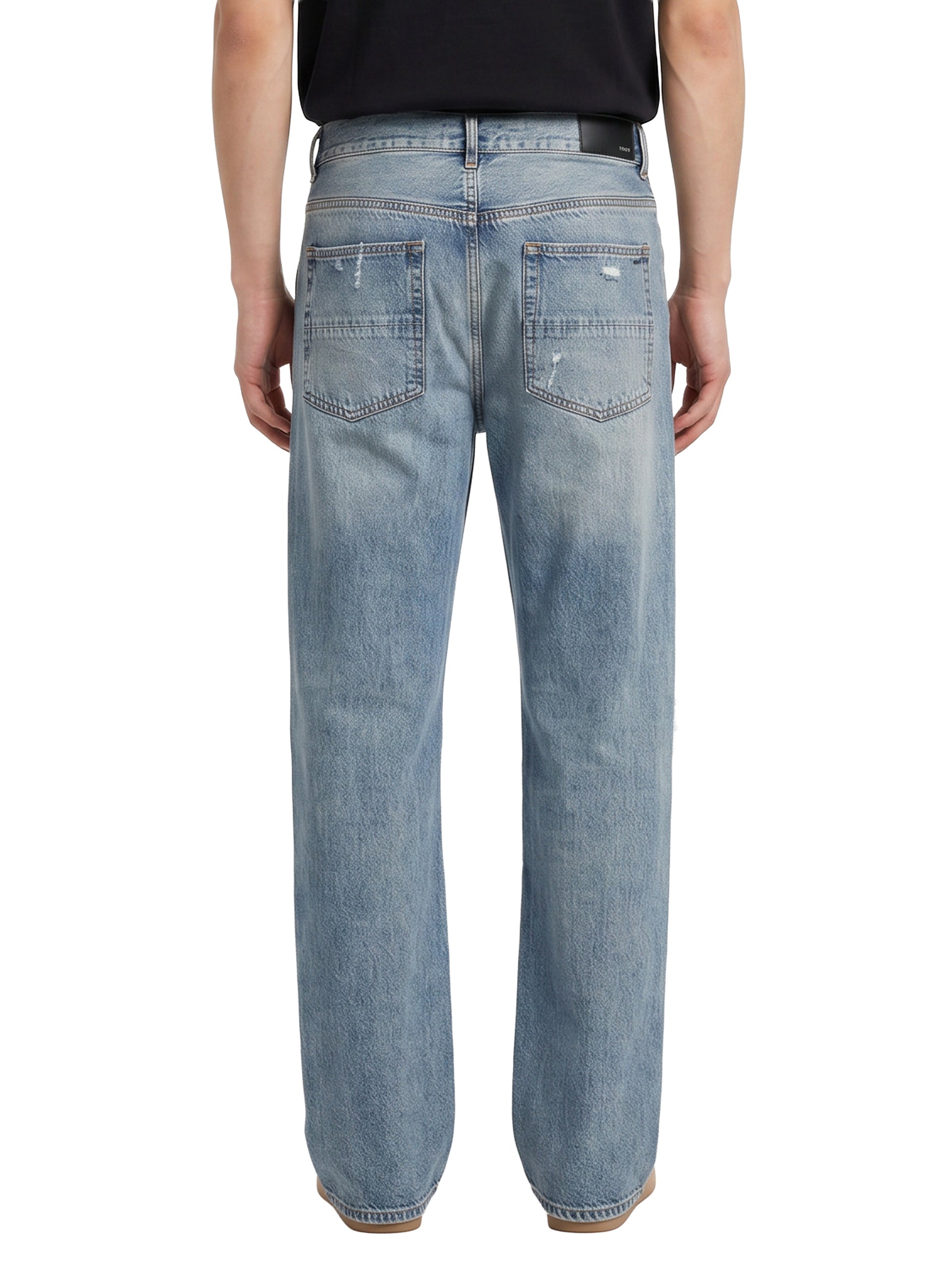 Jeans dritti MX1 in celeste 