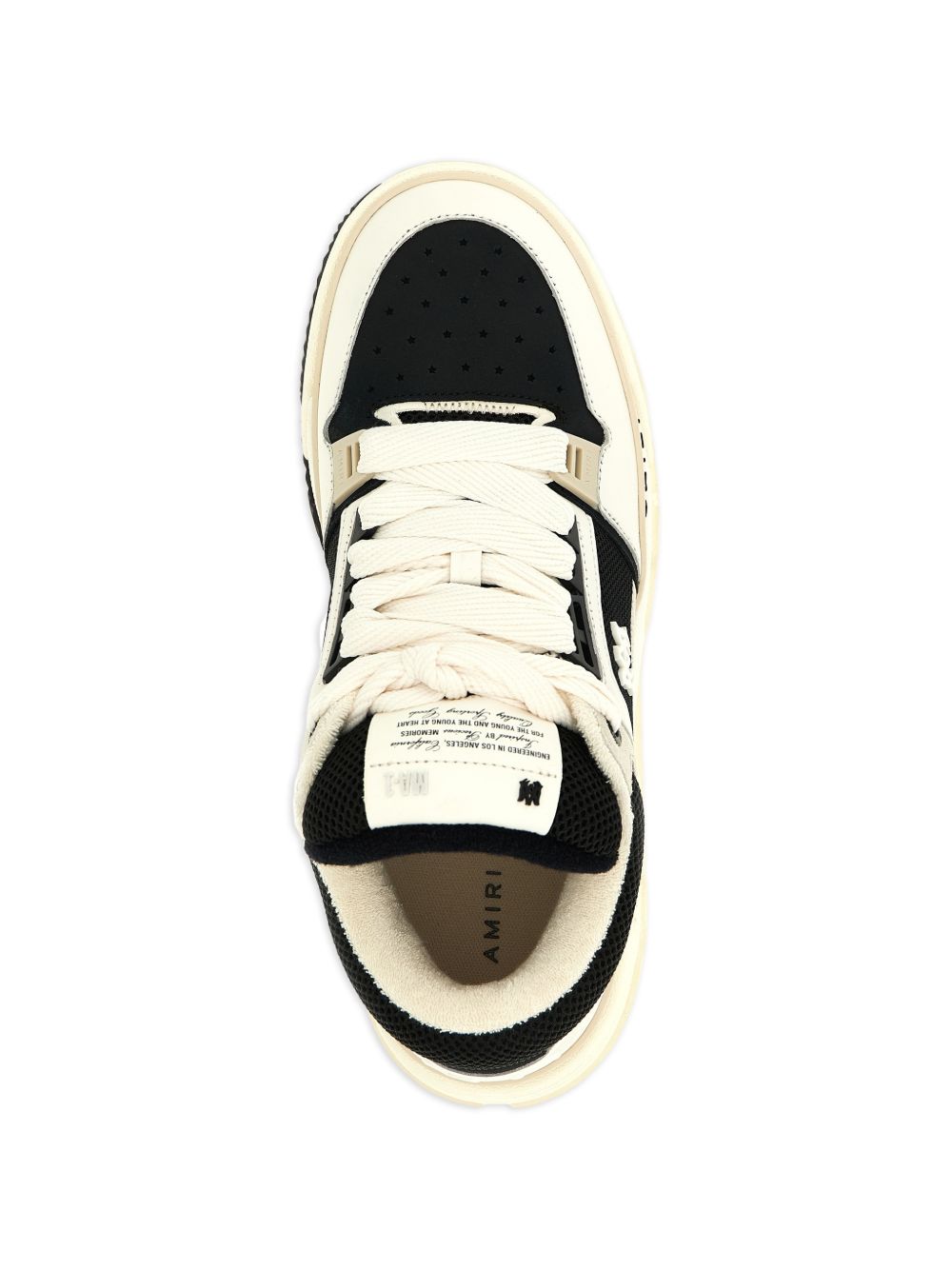 Sneakers MA-1 in bianco e nero 