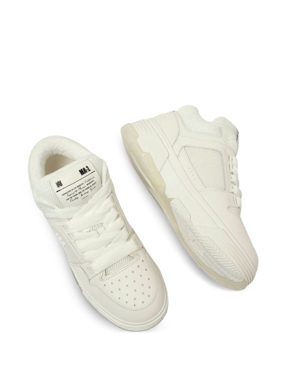 Sneakers MA-1 in bianco 