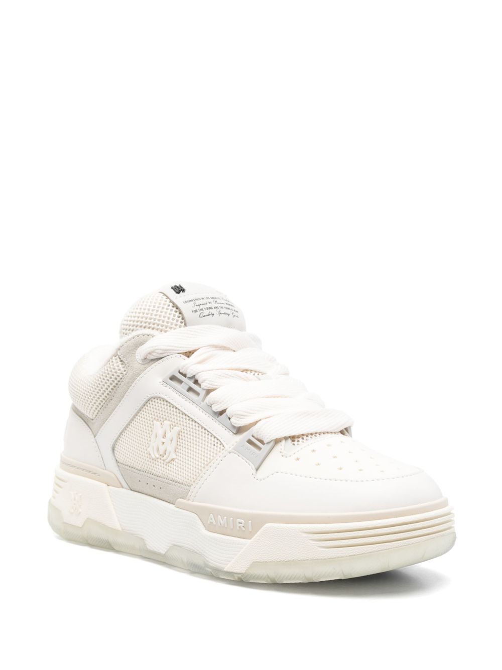 Sneakers MA-1 in avorio 
