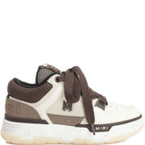 Sneakers MA-1 in bianco e marrone 