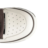 Sneakers MA-1 in bianco e marrone 