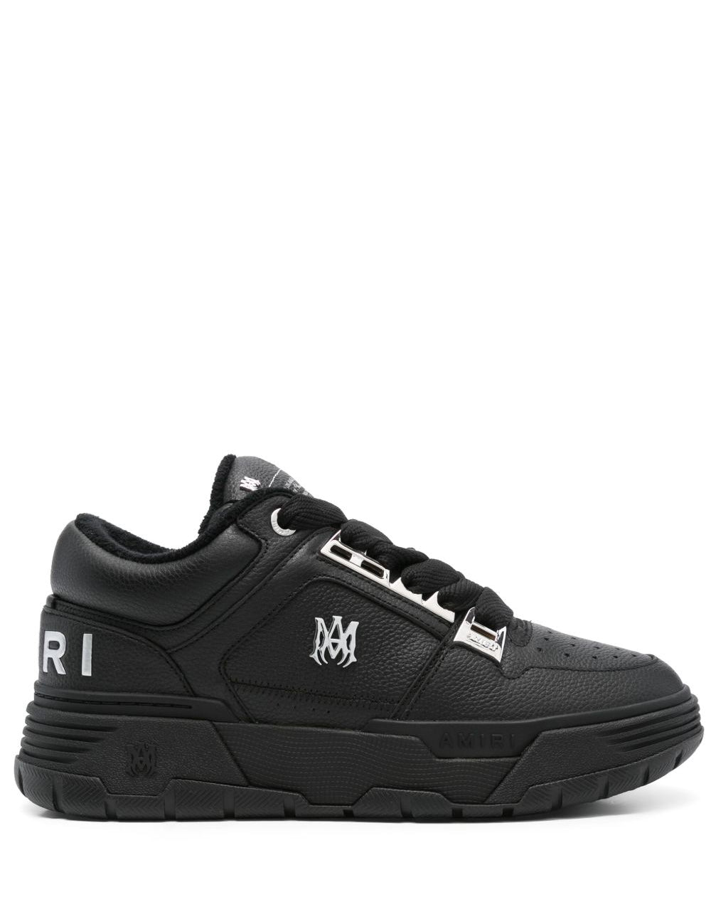 Sneakers in pelle con logo 