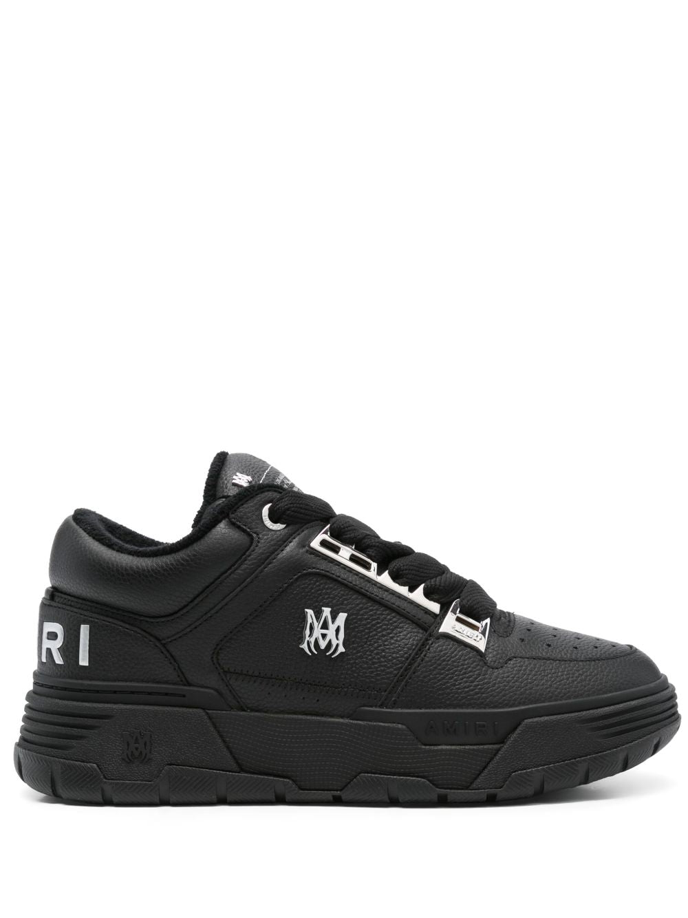 Sneakers in pelle con logo 