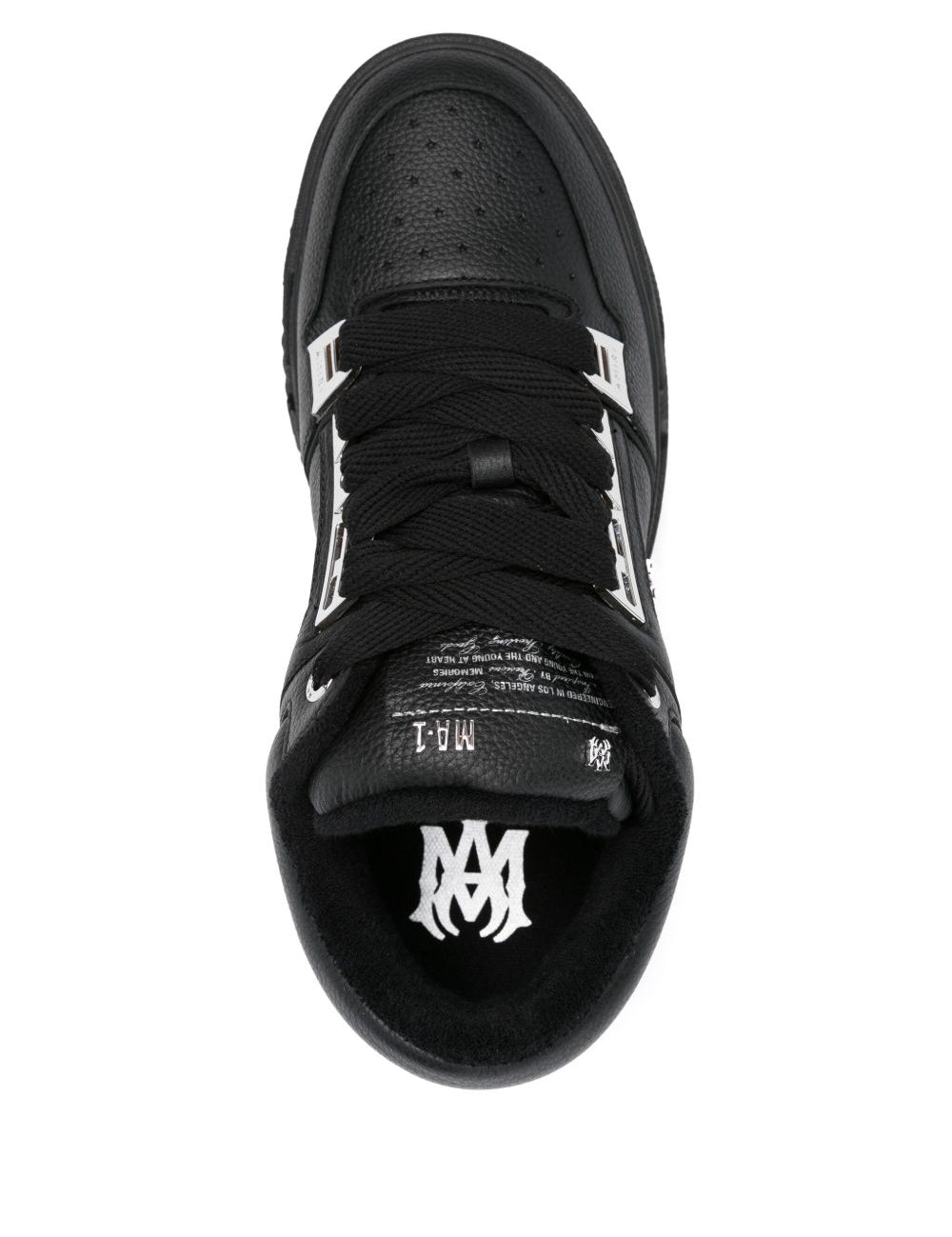 Sneakers in pelle con logo 