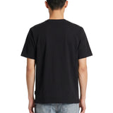 T-shirt a maniche corte con logo  in nero 