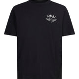 T-shirt a maniche corte con logo  in nero 