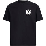 T-shirt a maniche corte con logo  in nero 