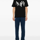 T-shirt a maniche corte con logo in nero 