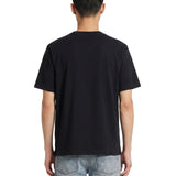 T-shirt a maniche corte con logo in nero 